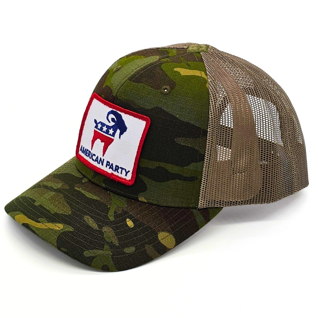 American Party Patch Trucker Hat