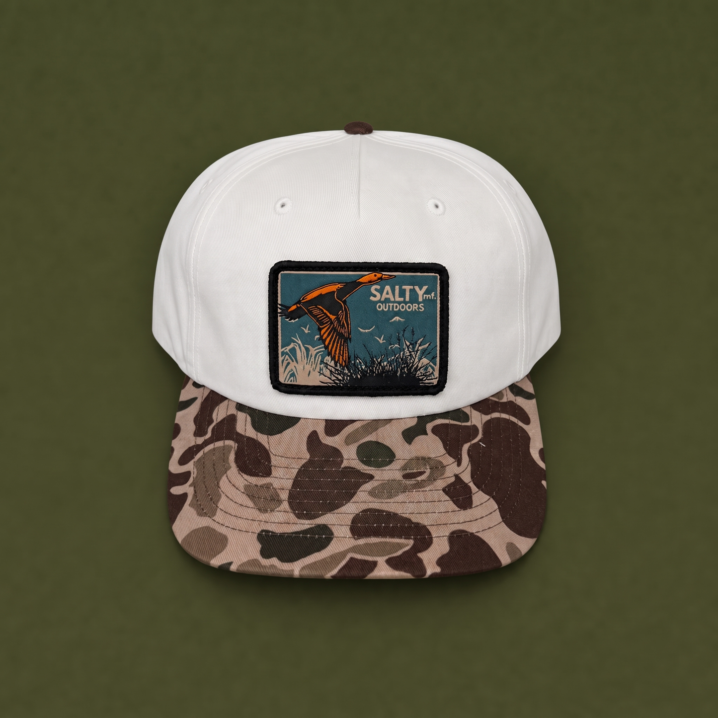 SALTYmf Woven Duck Patch Hat