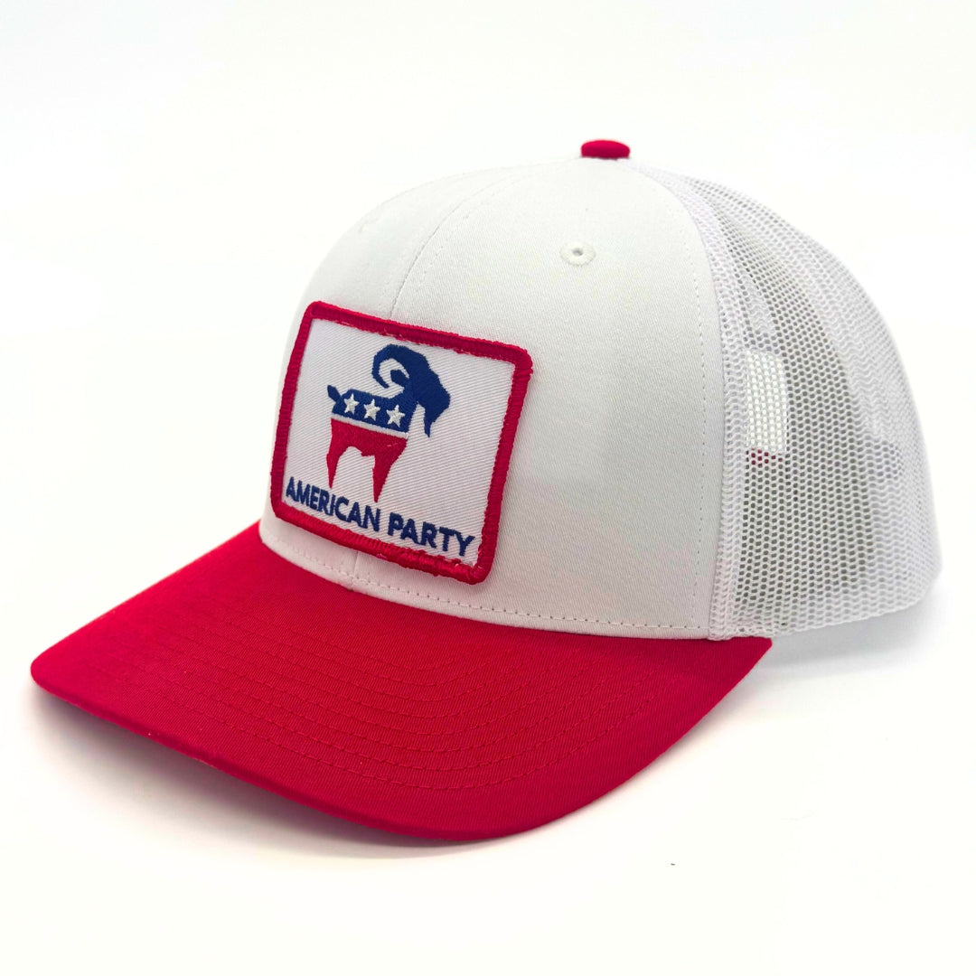 American Party Patch Trucker Hat