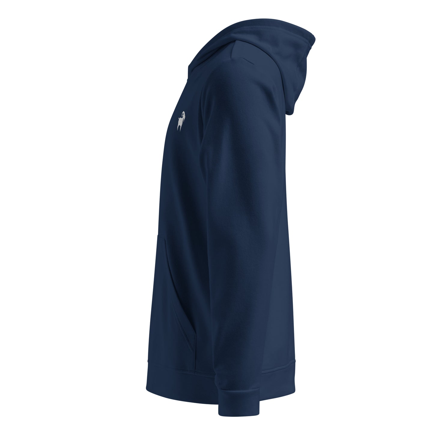 White Goat Fleece Hoodie