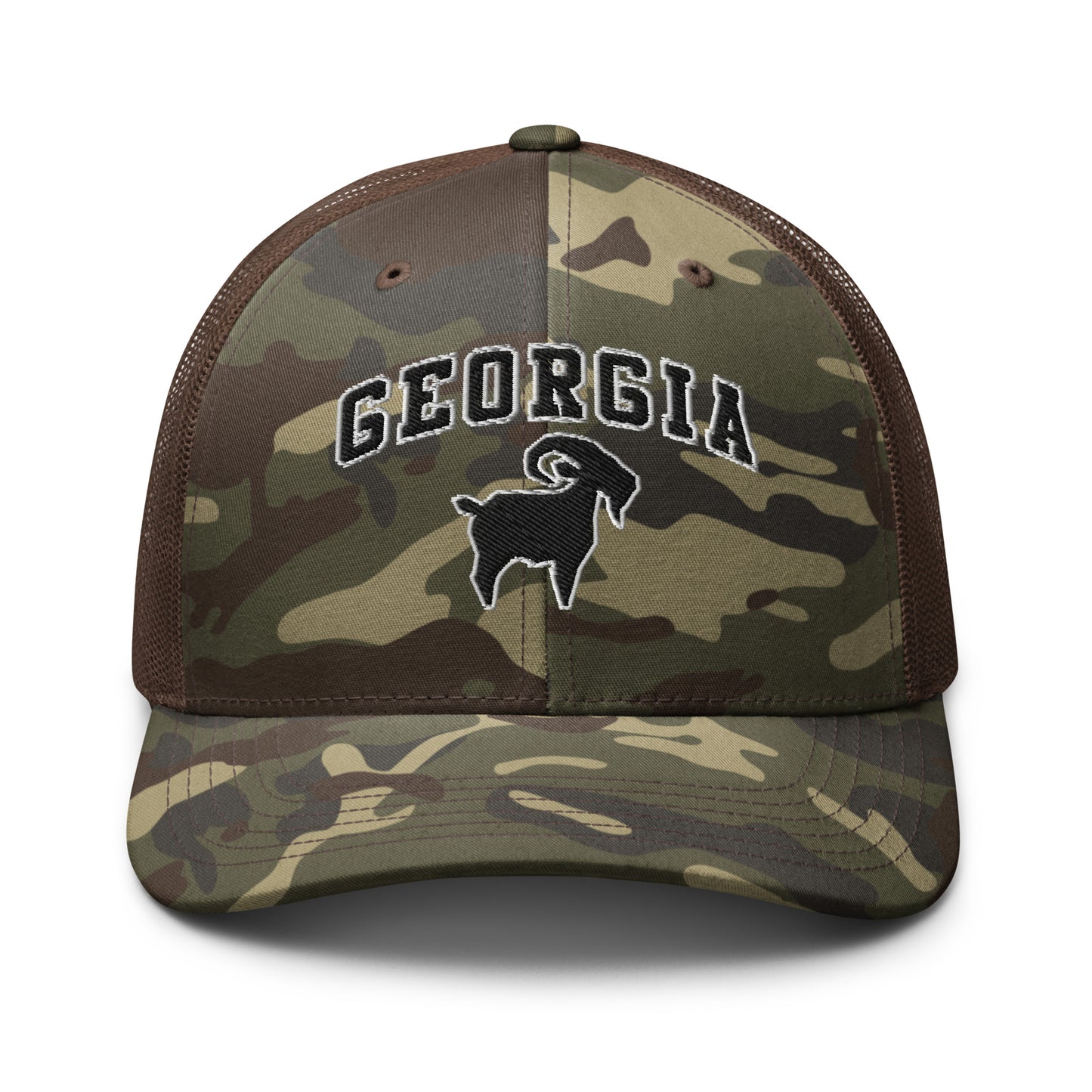 Georgia GOAT Camo Trucker