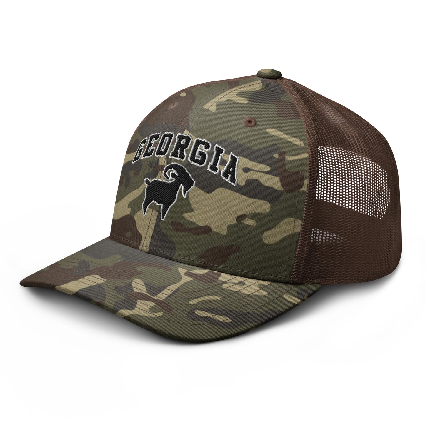 Georgia GOAT Camo Trucker