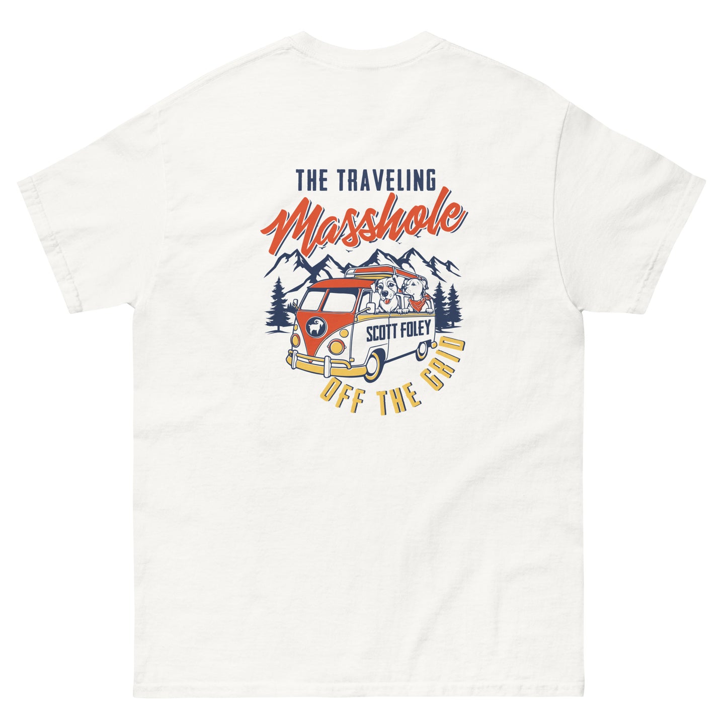 SaltyMF & Scott Foley The Traveling Masshole OG Tee