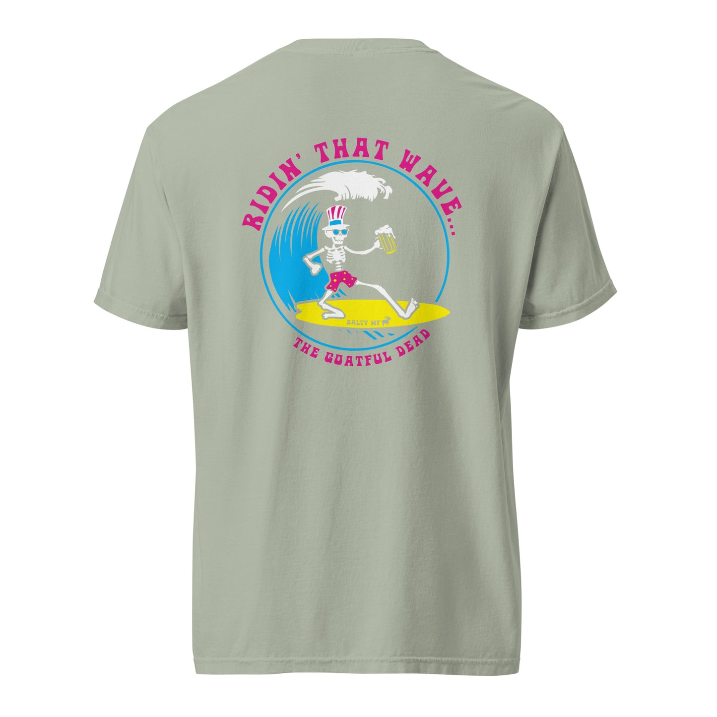 SaltyMF Surf Team- Goatful Dead Heavy Tee