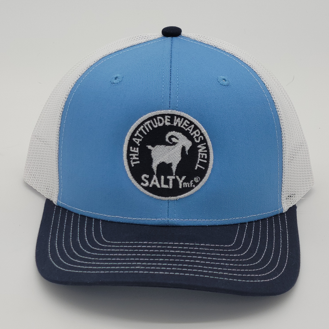 Attitude Patch Trucker (Carolina Blue)