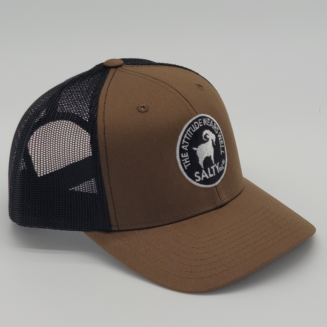 BD Snap-Back Hat, Coyote Brown/Black