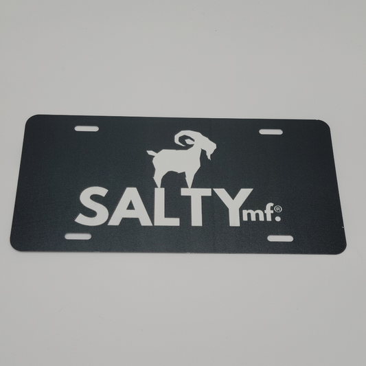 SALTYmf Original License Plate