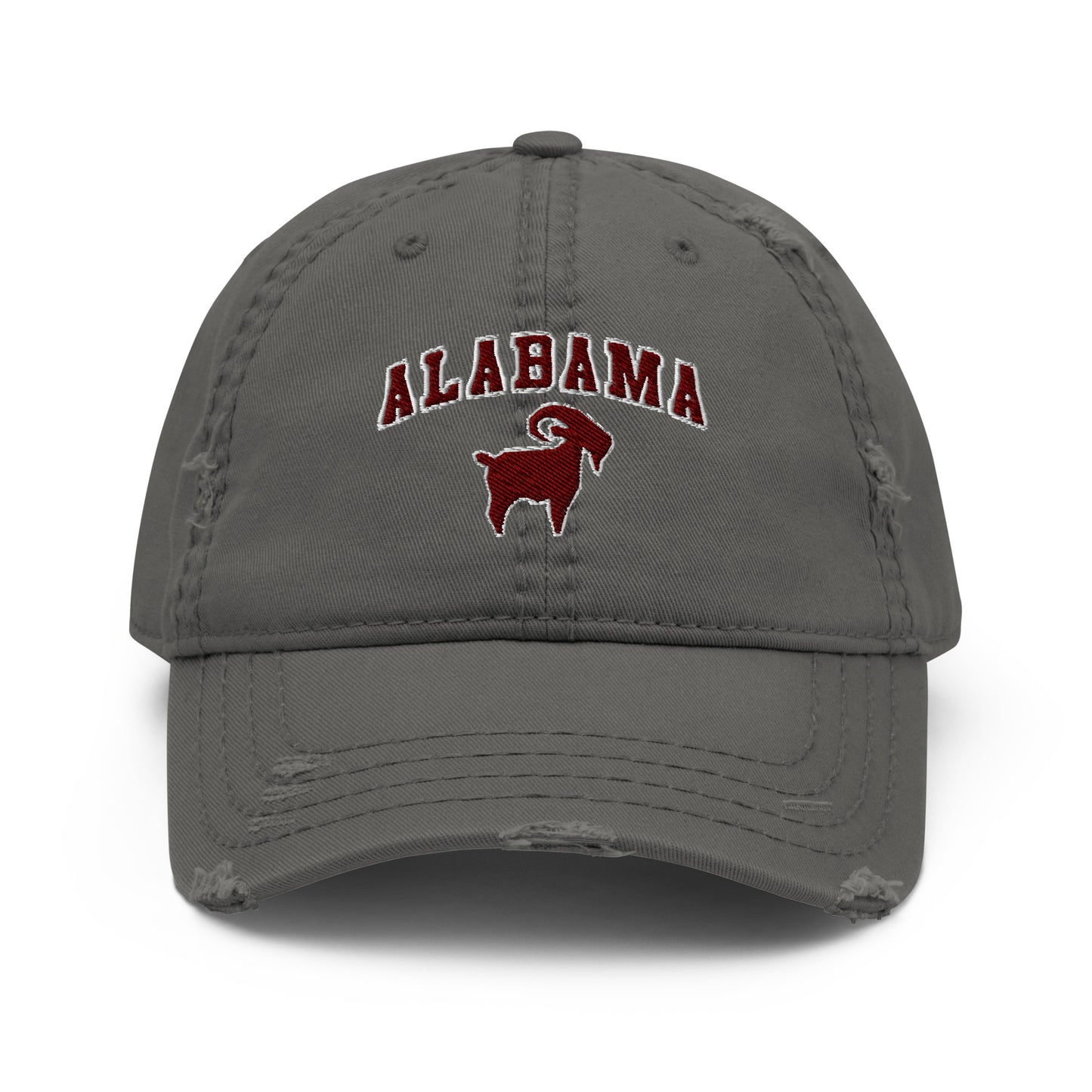 Alabama Goat Distressed Hat