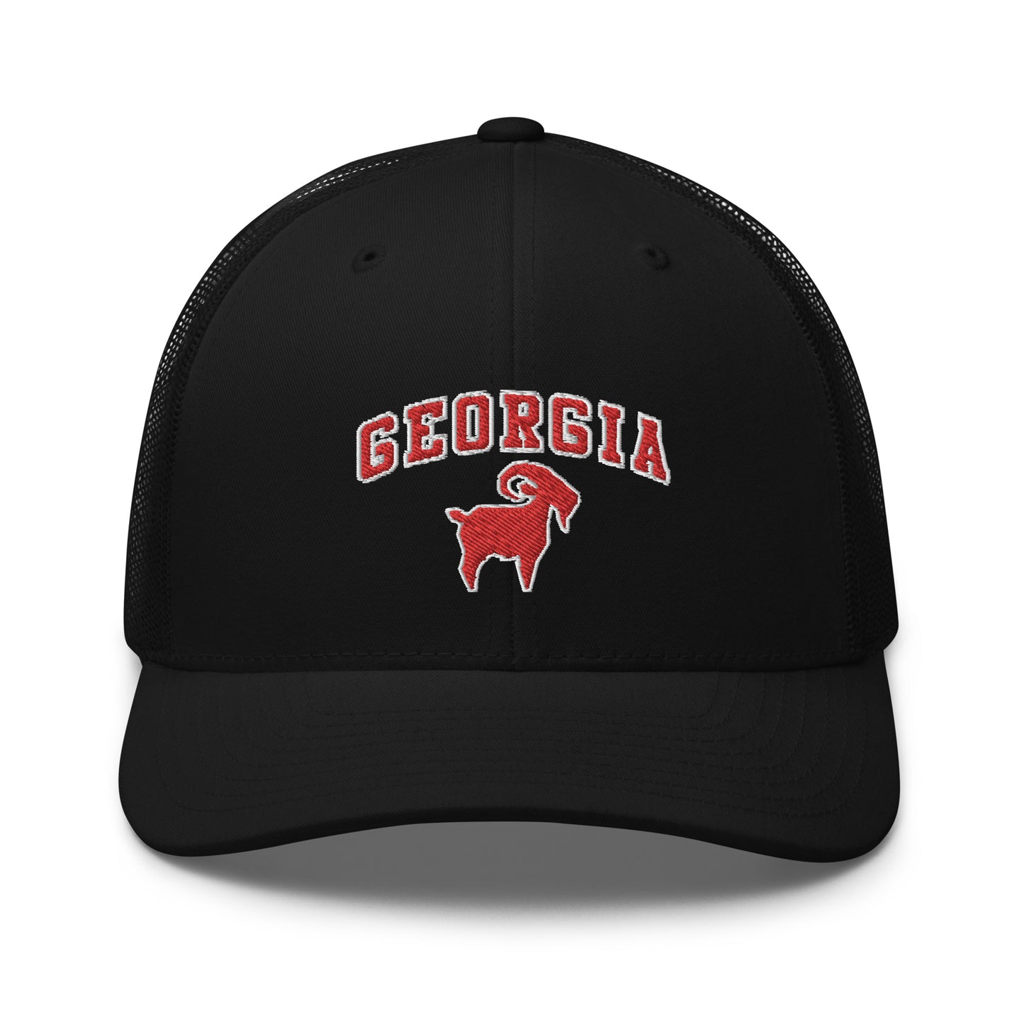 SaltyMF Georgia Red GOAT Trucker Cap