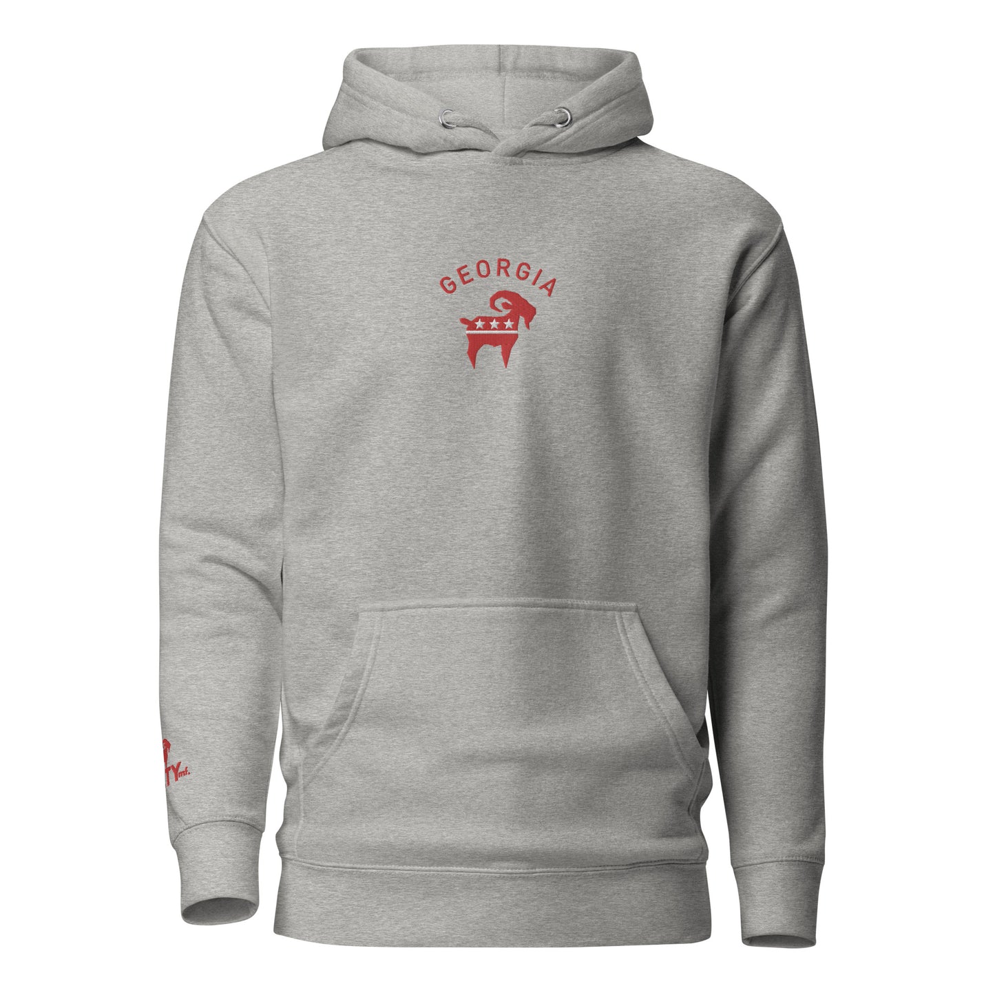 Georgia Party Goat Hoodie (Red)