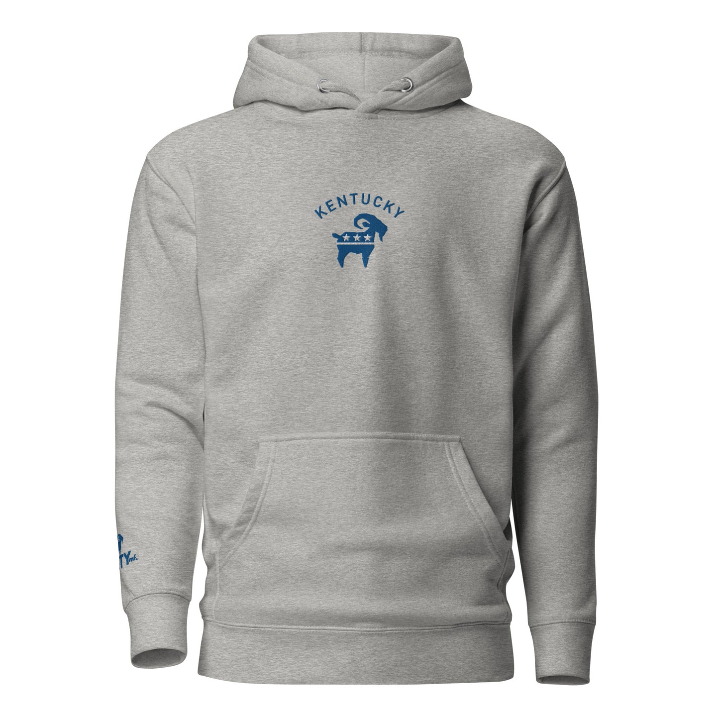 SaltyMF Kentucky-Blue Party Goat Hoodie