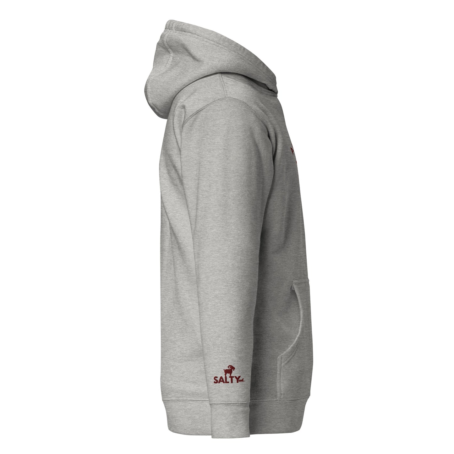 SaltyMF Alabama-Crimson Party Goat Hoodie