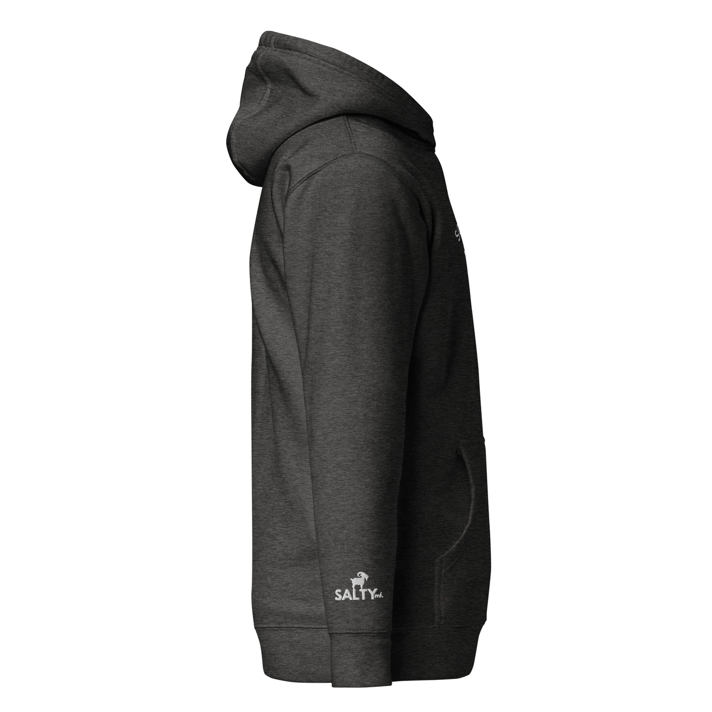 SaltyMF Southern-White Party Goat Hoodie