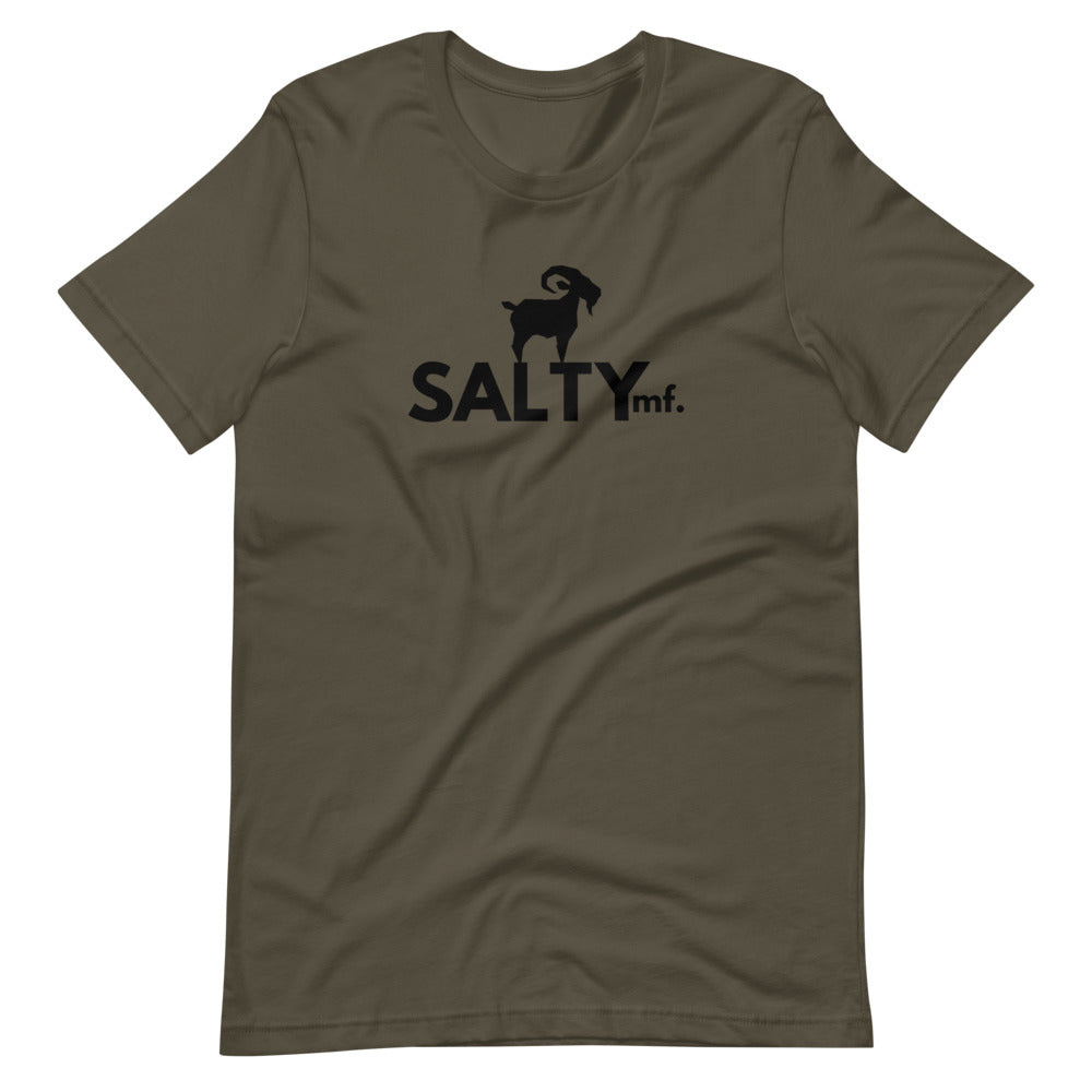 SALTYmf Black GOAT T-Shirt