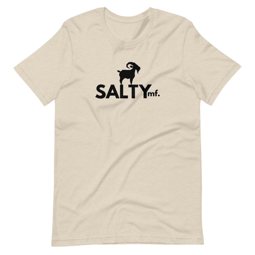SALTYmf Black GOAT T-Shirt