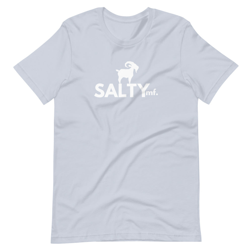 SaltyMF White GOAT T-Shirt