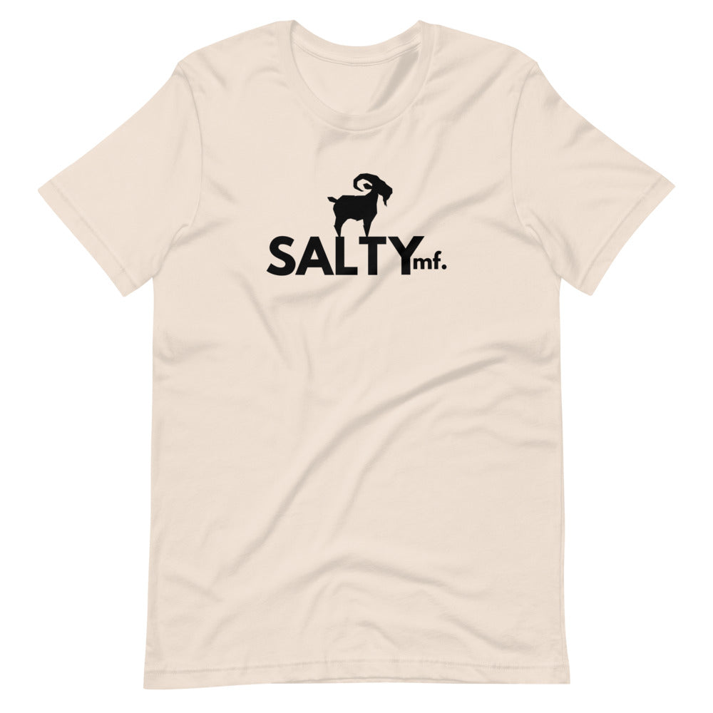 SALTYmf Black GOAT T-Shirt