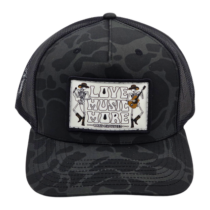 Love Music More Patch Hat
