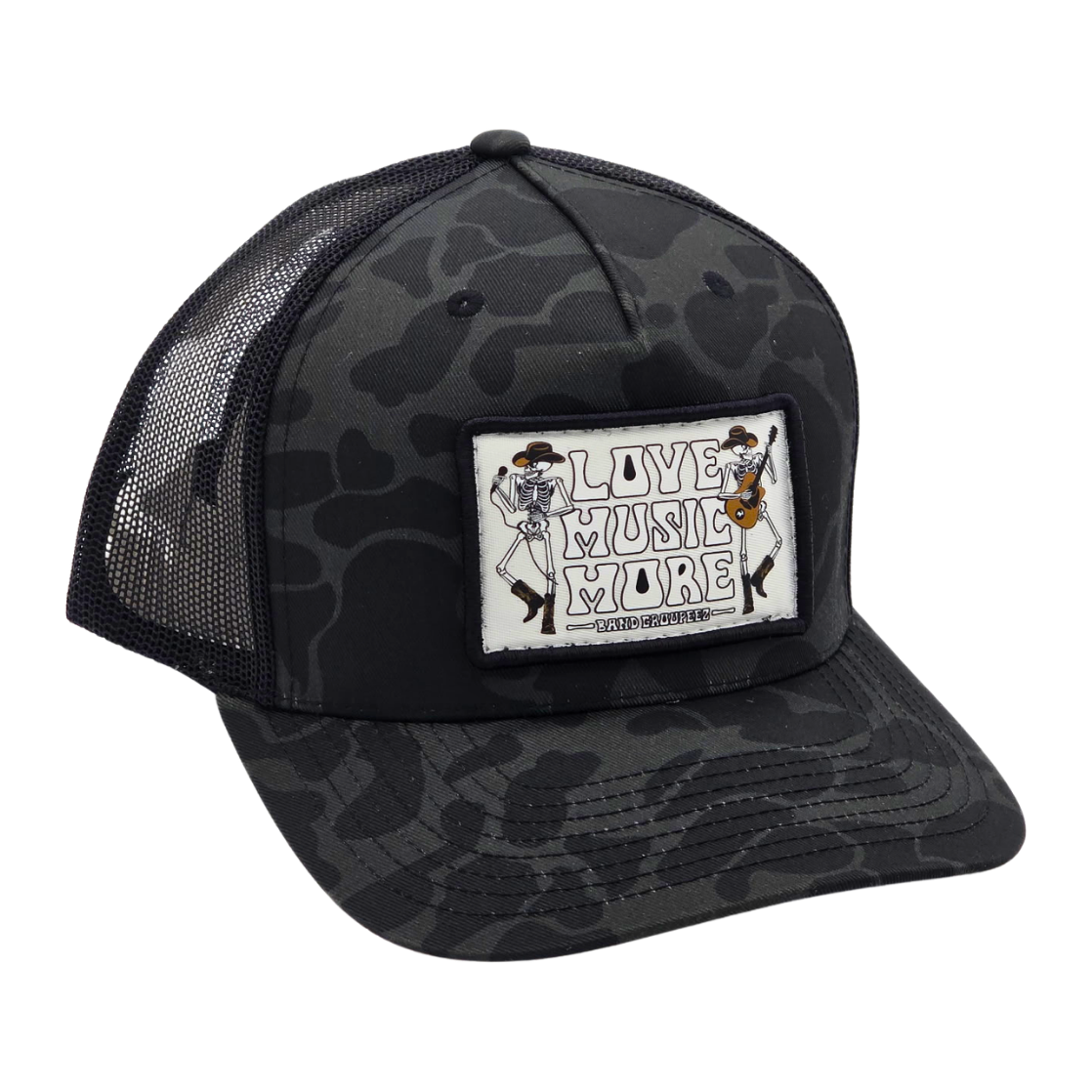 Love Music More Patch Hat