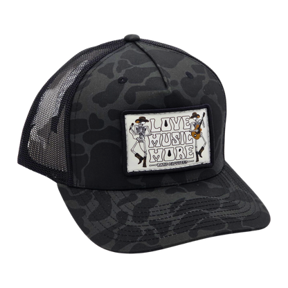 Love Music More Patch Hat
