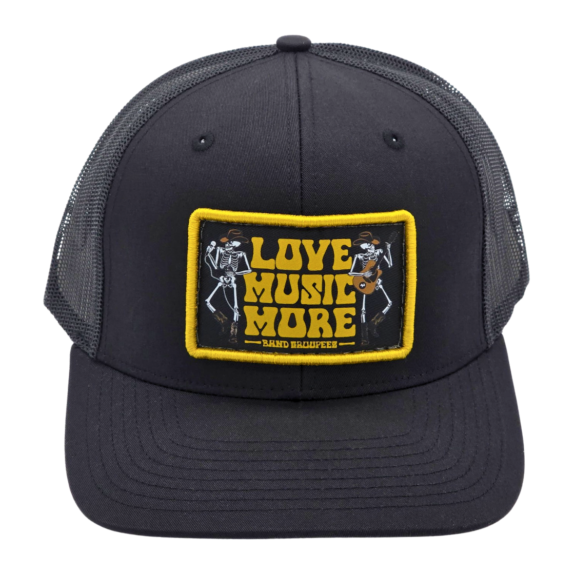 Love Music More Patch Hat