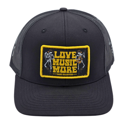 Love Music More Patch Hat