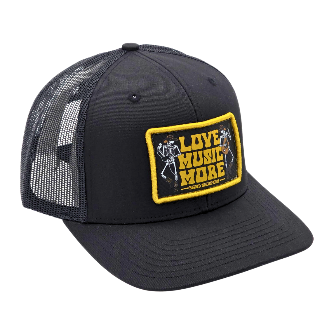 Love Music More Patch Hat