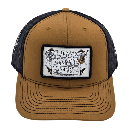 Love Music More Patch Hat