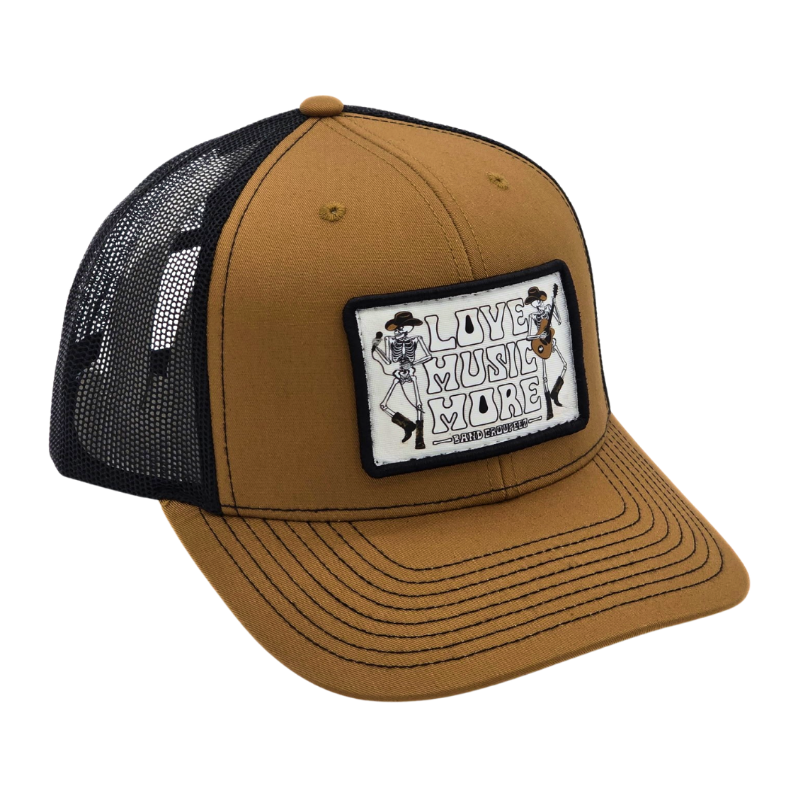 Love Music More Patch Hat