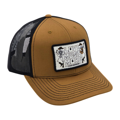 Love Music More Patch Hat