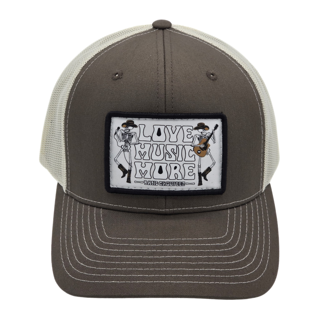 Love Music More Patch Hat