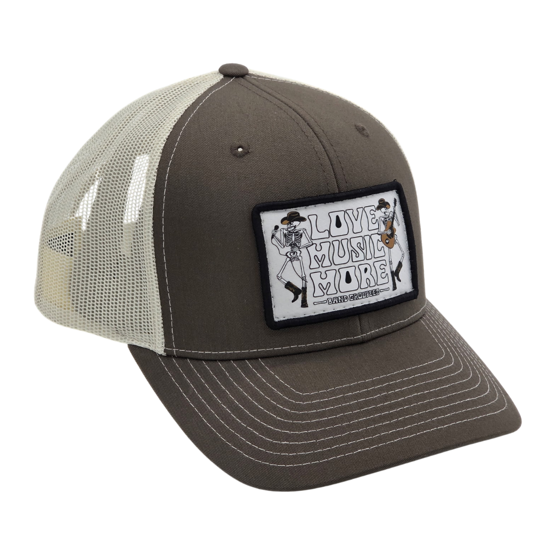 Love Music More Patch Hat