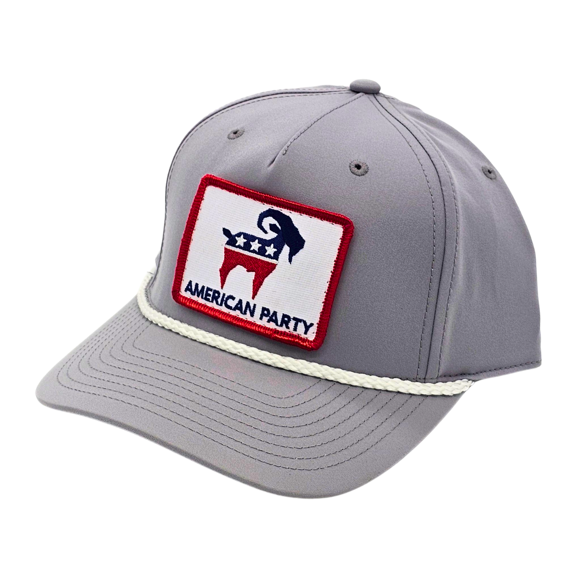 American Party Patch Rope Hat