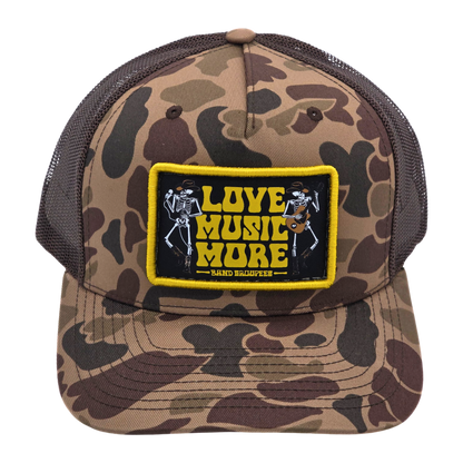 Love Music More Patch Hat