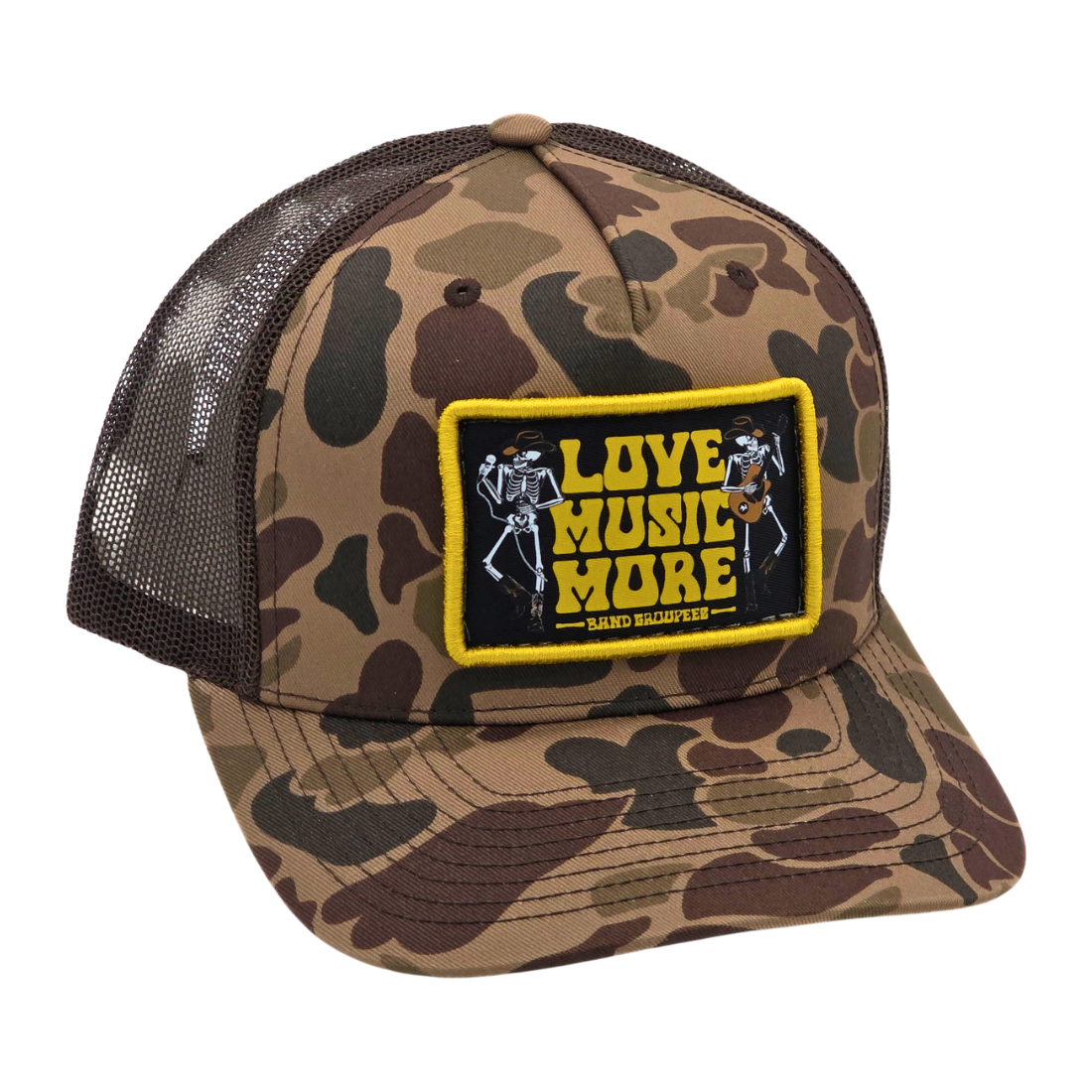 Love Music More Patch Hat