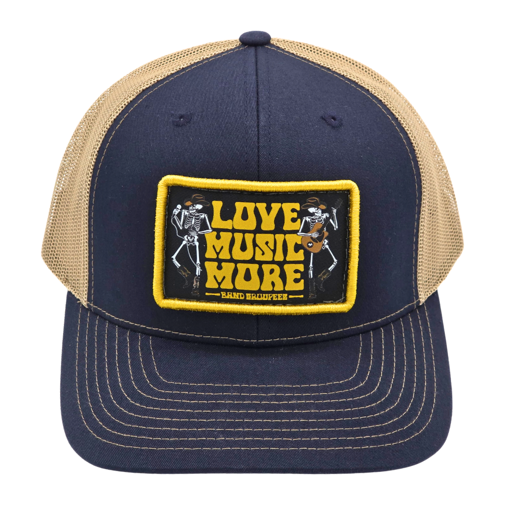 Love Music More Patch Hat