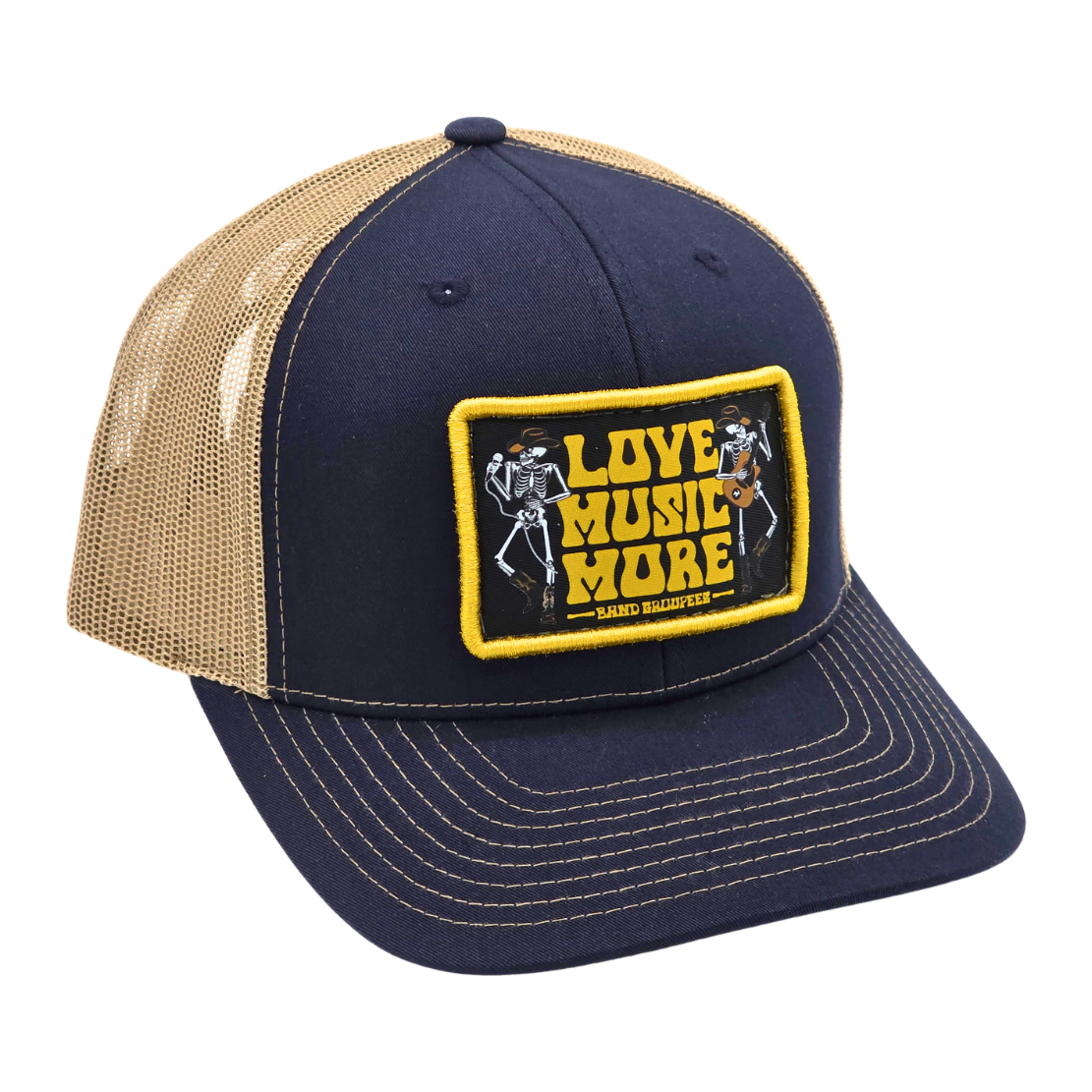 Love Music More Patch Hat
