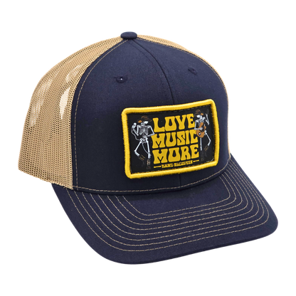 Love Music More Patch Hat