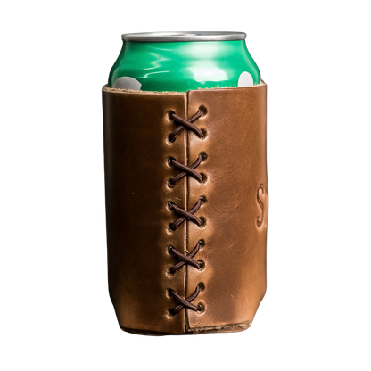 SALTYmf Leather Coozie