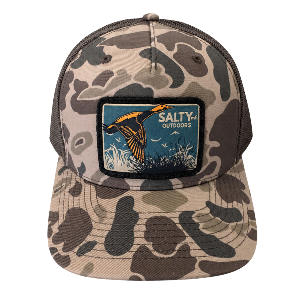 Woven Duck Patch Trucker