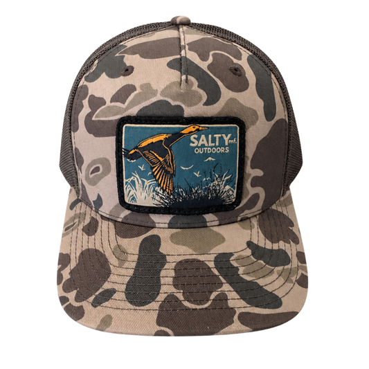 Woven Duck Patch Trucker