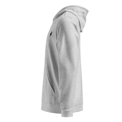 Black Goat Fleece Hoodie