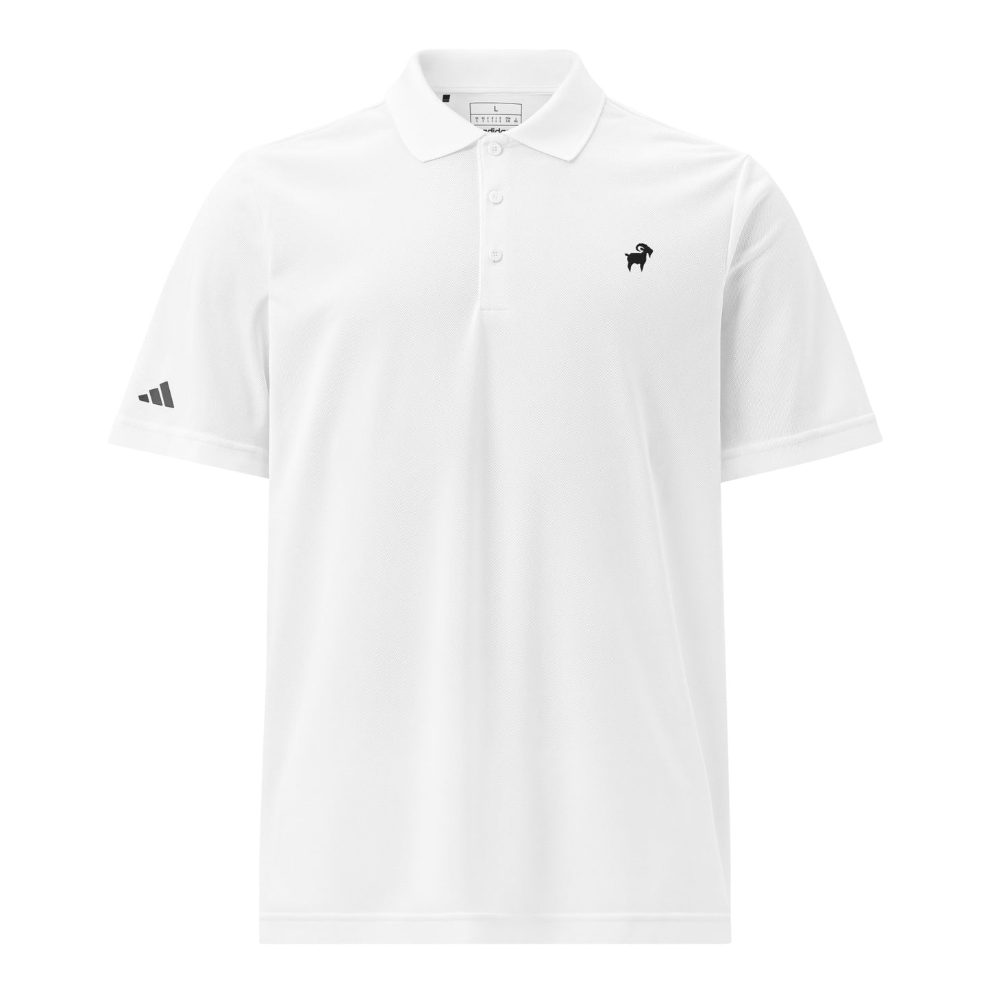 SaltyMF Black Goat Sport Polo