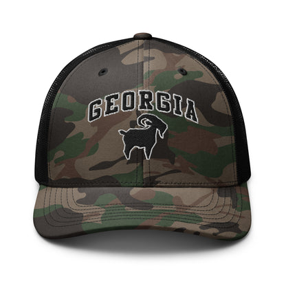 Georgia GOAT Camo Trucker