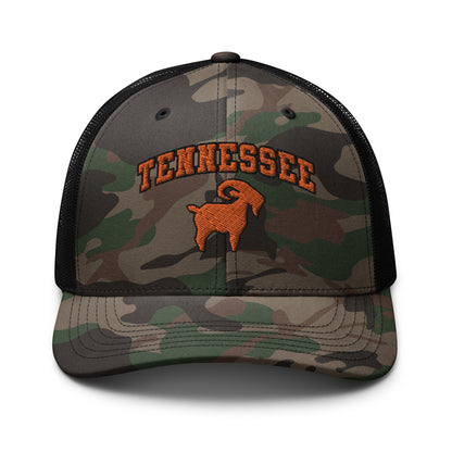 Tennessee GOAT Camo Trucker
