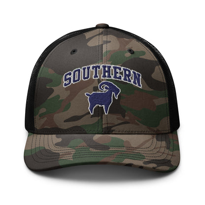 Southern GOAT Camo Trucker