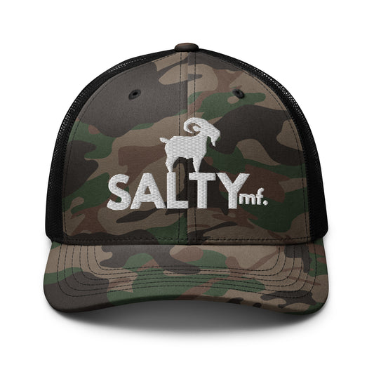 SaltyMF Just Camo Trucker