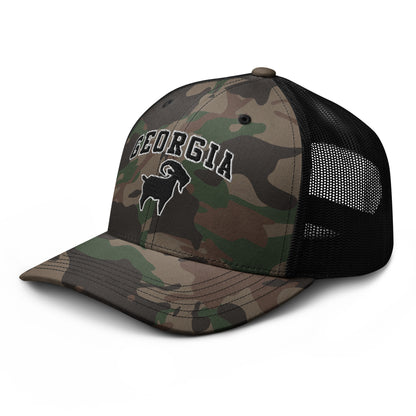 Georgia GOAT Camo Trucker