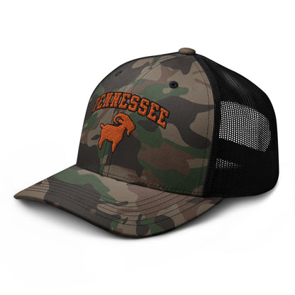 Tennessee GOAT Camo Trucker