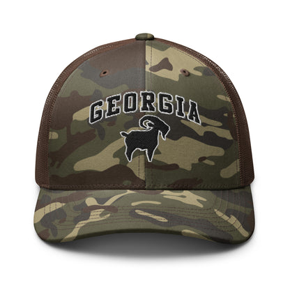 Georgia GOAT Camo Trucker